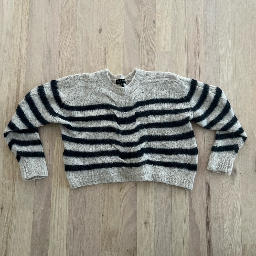 Cropped Alpaca Rag & Bone Sweater